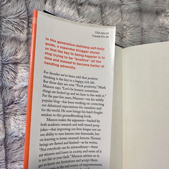 2/$35 - THE SUBTLE ART OF NOT GIVING A F-CK - Picture 3 of 4